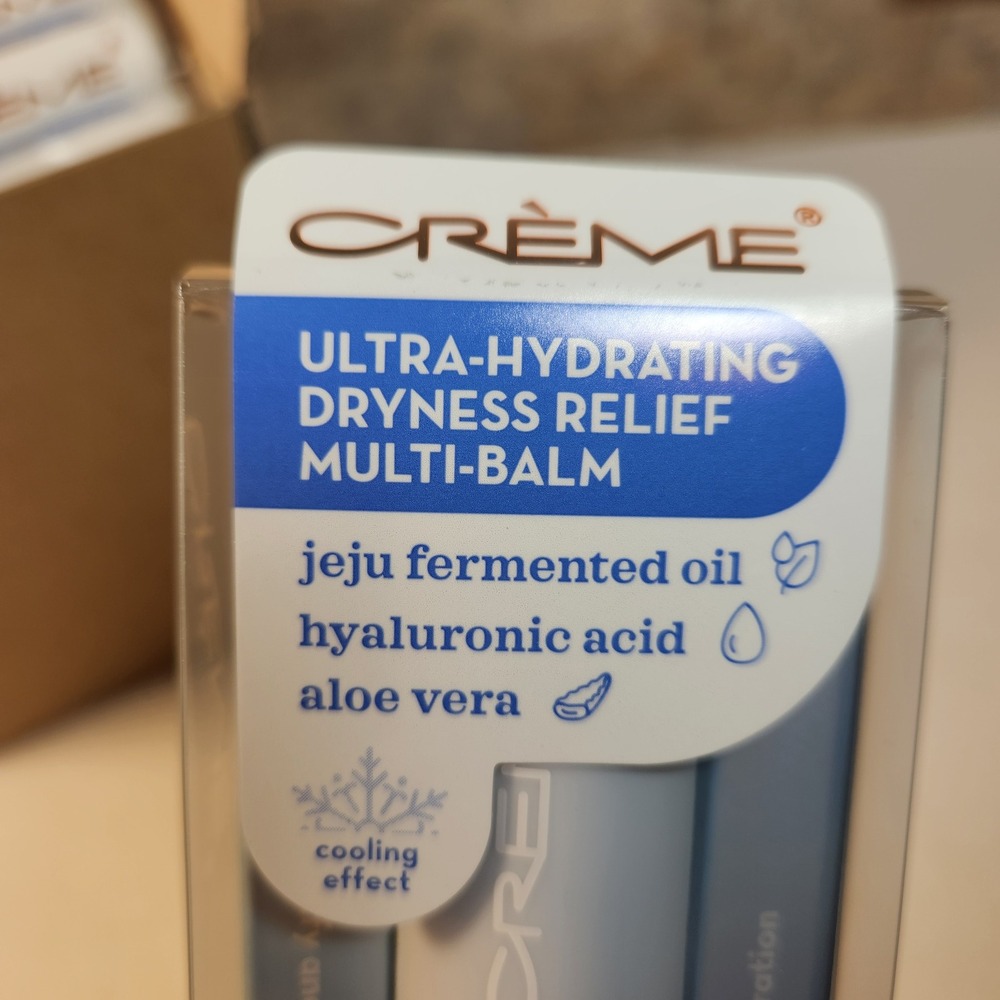 The Creme Shop Aqua Cure Intense Hydration Multi-Balm 6 Pack MTB9188 NEW - Picture 7 of 8